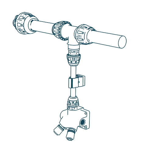 Compressed air distribution